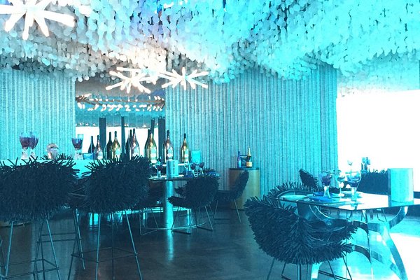 Interior of 5.8 Undersea Restaurant